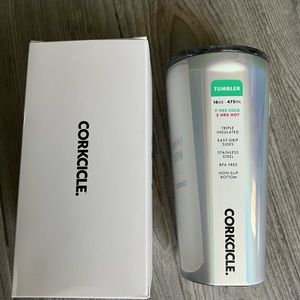 Prismatic-corkcircle tumbler